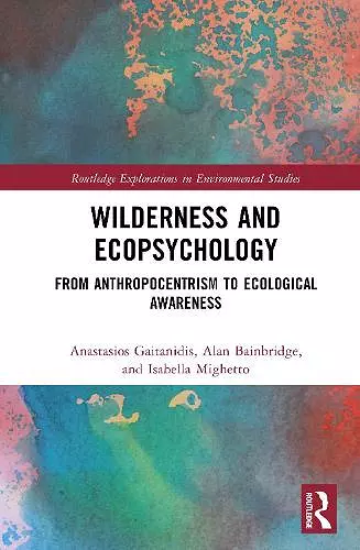 Wilderness and Ecopsychology cover