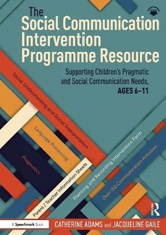 The Social Communication Intervention Programme Resource cover