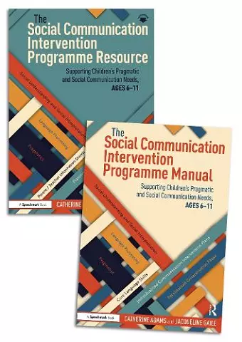 The Social Communication Intervention Programme Manual and Resource cover