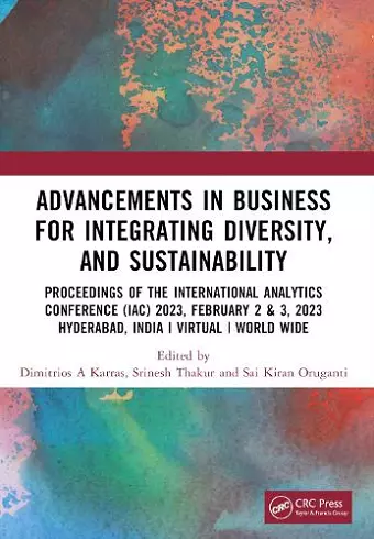 Advancements in Business for Integrating Diversity, and Sustainability cover