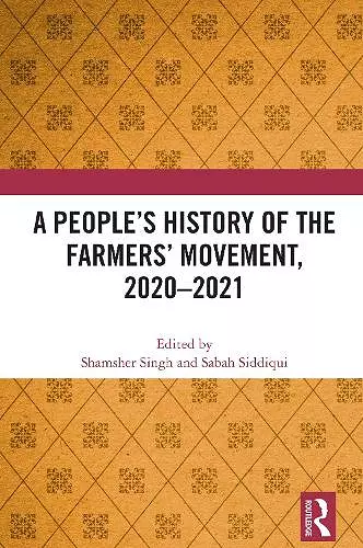 A People's History of the Farmers' Movement, 2020–2021 cover