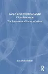 Lacan and Psychoanalytic Obsolescence cover