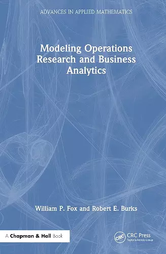 Modeling Operations Research and Business Analytics cover