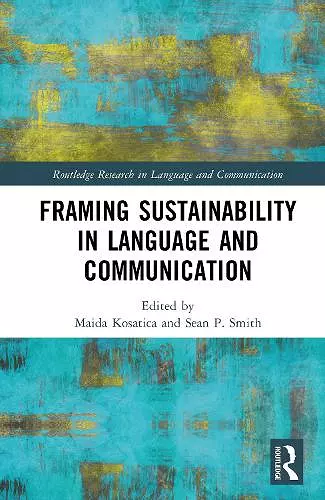 Framing Sustainability in Language and Communication cover