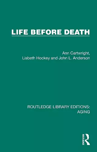 Life Before Death cover