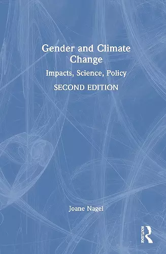 Gender and Climate Change cover