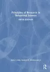 Principles of Research in Behavioral Science cover