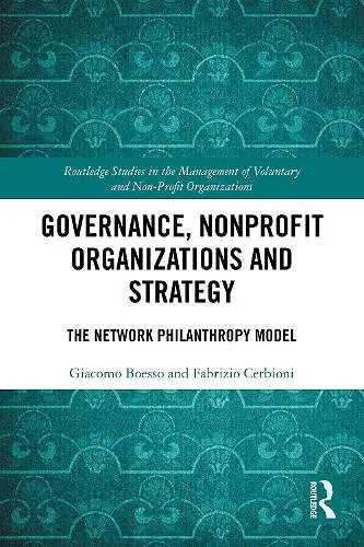 Governance, Nonprofit Organizations and Strategy cover