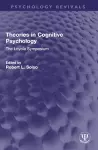 Theories in Cognitive Psychology cover