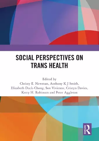 Social Perspectives on Trans Health cover