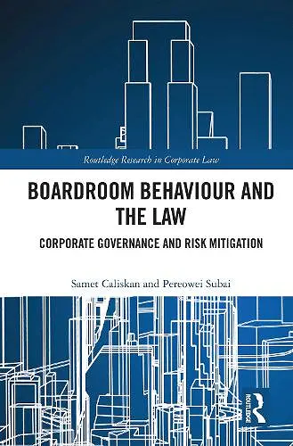 Boardroom Behaviour and the Law cover