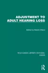 Adjustment to Adult Hearing Loss cover