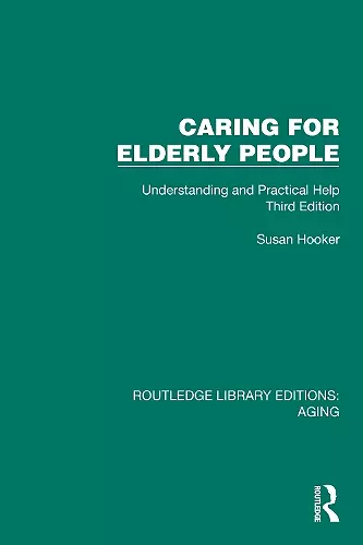 Caring for Elderly People cover