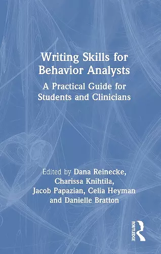 Writing Skills for Behavior Analysts cover