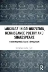 Language in Colonization, Renaissance Poetry and Shakespeare cover