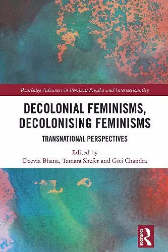 Decolonial Feminisms, Decolonising Feminisms cover