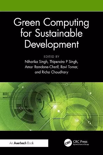 Green Computing for Sustainable Development cover