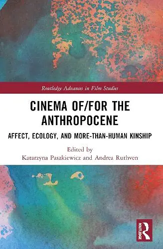 Cinema of/for the Anthropocene cover