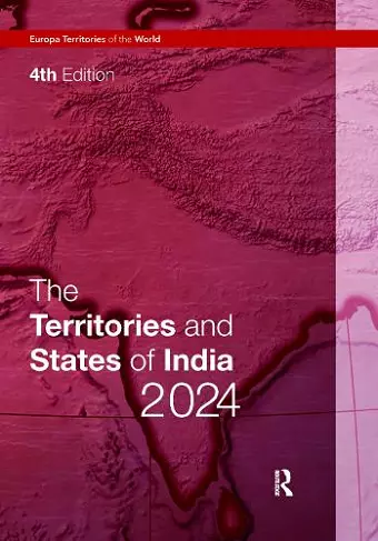 The Territories and States of India 2024 cover