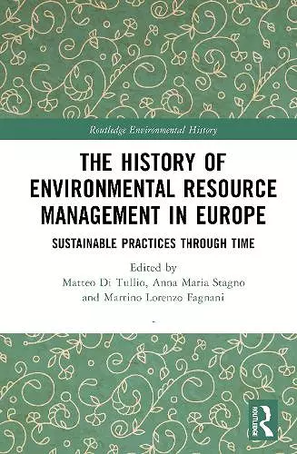 The History of Environmental Resource Management in Europe cover