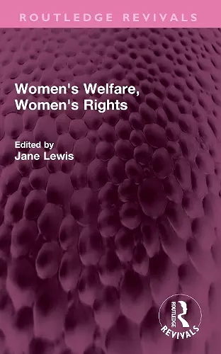 Women's Welfare, Women's Rights cover