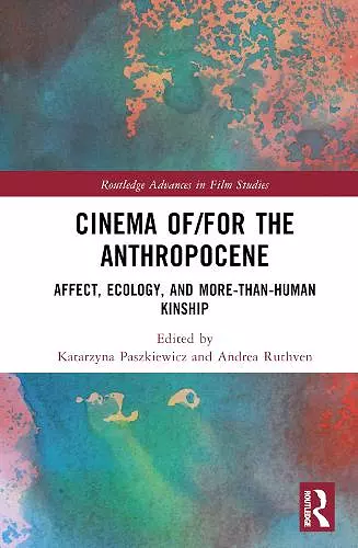 Cinema of/for the Anthropocene cover