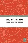 Law, History, Text cover