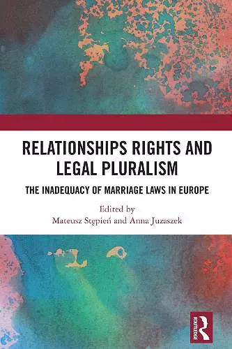 Relationships Rights and Legal Pluralism cover