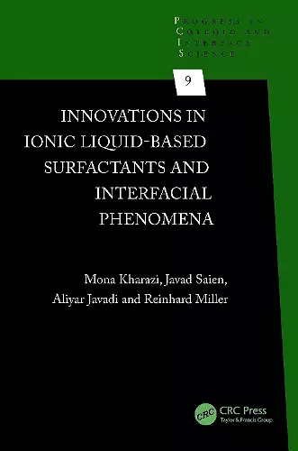 Innovations in Ionic Liquid-Based Surfactants and Interfacial Phenomena cover