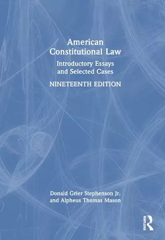 American Constitutional Law cover