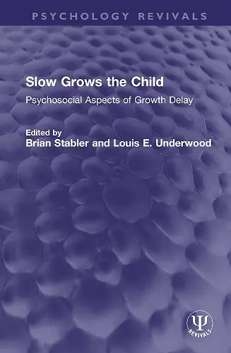 Slow Grows the Child cover