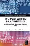 Australian Cultural Policy Unravelled cover