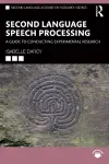 Second Language Speech Processing cover