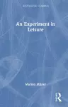 An Experiment in Leisure cover