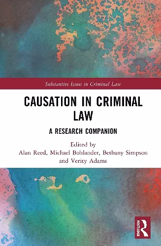 Causation in Criminal Law cover