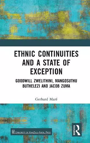 Ethnic Continuities and a State of Exception cover