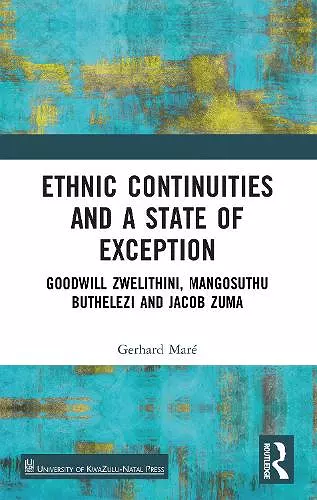 Ethnic Continuities and a State of Exception cover