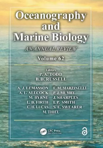 Oceanography and Marine Biology cover