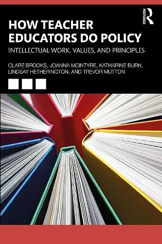 How Teacher Educators Do Policy cover