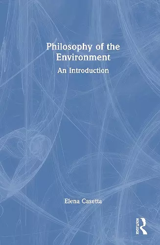 Philosophy of the Environment cover