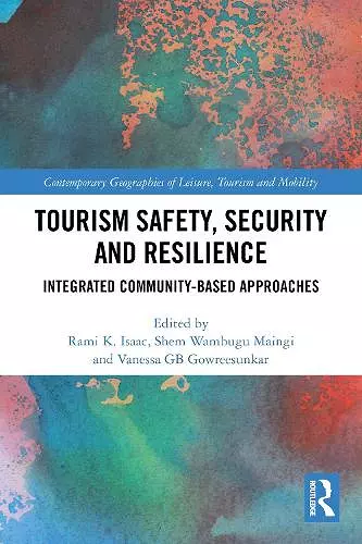 Tourism Safety, Security and Resilience cover