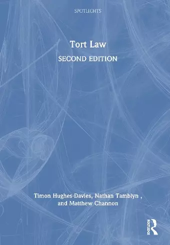 Tort Law cover