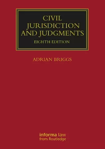 Civil Jurisdiction and Judgments cover