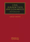 Civil Jurisdiction and Judgments cover