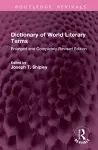 Dictionary of World Literary Terms cover