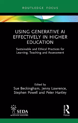 Using Generative AI Effectively in Higher Education cover