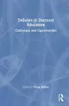 Debates in Doctoral Education cover