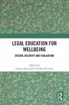 Legal Education for Wellbeing cover