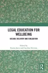 Legal Education for Wellbeing cover