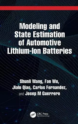 Modeling and State Estimation of Automotive Lithium-Ion Batteries cover